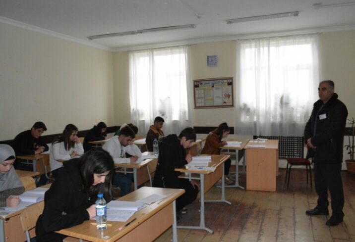 Quba, Qusar və Şabran rayonlarından 3205 şagird buraxılış imtahanlarında iştirak edib
