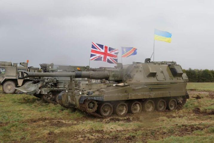 Ukrayna artilleriyaçılarının Britaniyadakı təlimləri başa çatdı