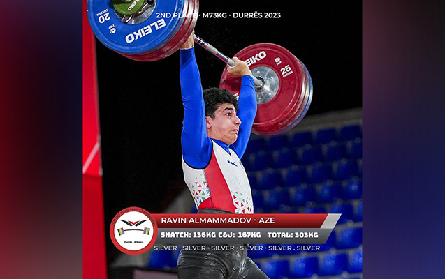 İdmançımız dünya birinciliyində 3 medal qazandı