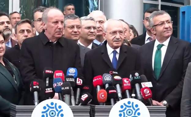 Kılıçdaroğlu Muharrem İnce ilə görüşdü