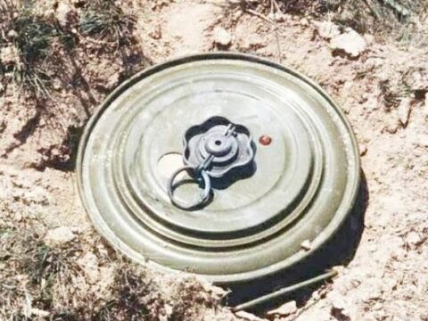 Azərbaycan Ordusunun hərbçisi minaya düşüb