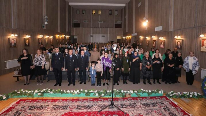 Gömrük Akademiyasının əməkdaşları və tələbələri Vətən müharibəsi şəhidinin anım mərasimində iştirak ediblər