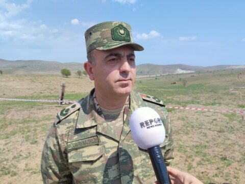 Mühəndis qoşunlarının minalardan təmizlədiyi ərazilərin sahəsi açıqlandı