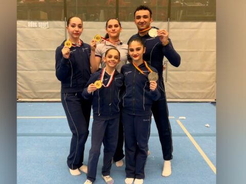 Azərbaycan gimnastları Dünya Kubokunda gümüş medal qazanıblar