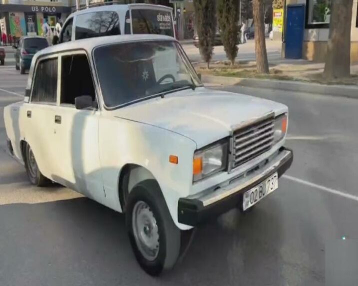 Mingəçevirdə polisin tələbinə məhəl qoymayan sürücü həbs olundu