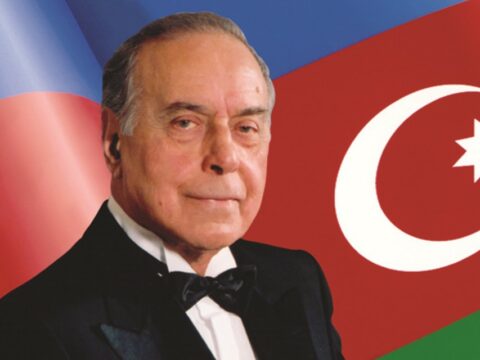 Qazaxıstanda Heydər Əliyevlə bağlı marka buraxıldı