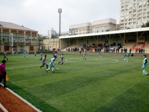 BDU-da Heydər Əliyevin 100 illik yubileyinə həsr olunmuş fubol turniri davam edir
