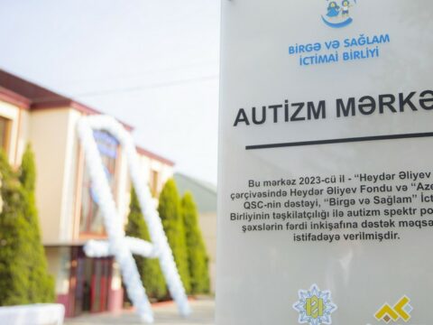 Heydər Əliyev Fondunun təşəbbüsü, “AzerGold”un dəstəyi ilə Gəncədə Autizm Mərkəzi istifadəyə verilib
