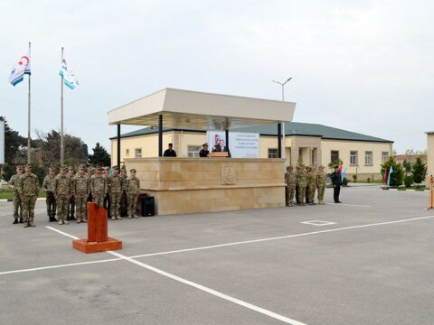 Dəniz komando kursunun buraxılış mərasimi keçirildi 
