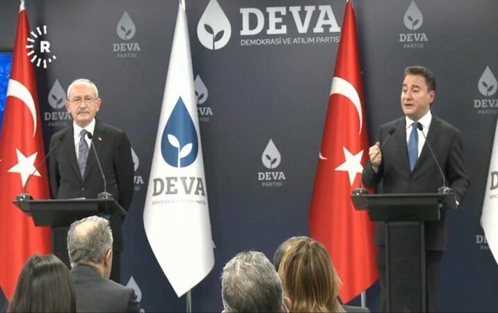Kılıçdaroğlunun şəkli Babacanınkından böyük olsun