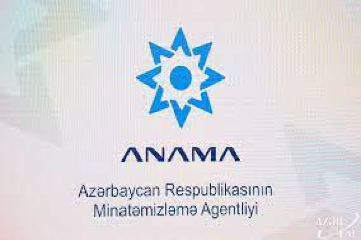 Sosial-iqtisadi əhəmiyyət kəsb edən ərazilərin minalarla yüksək səviyyədə çirkləndiyi müəyyən edilib