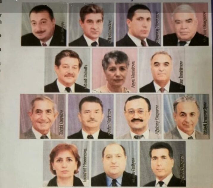 Bir şəklin tarixçəsi – YAP-ın proporsional seçki siyahısı: kimlər getdi, kimlər qalıb…