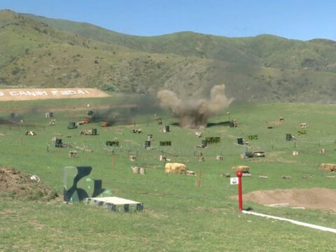 Komandolarımız atış çalışmaları icra etdi