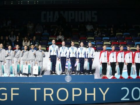 Qrup hərəkətləri üzrə Azərbaycan yığmasına “AGF Trophy” mükafatı verilib