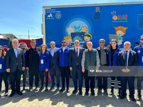 Azərbaycan nümayəndə heyəti zəlzələdən zərər çəkmiş Kahramanmaraş bölgəsində olub