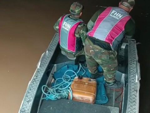 Kanala düşən hərbçinin axtarışları davam edir