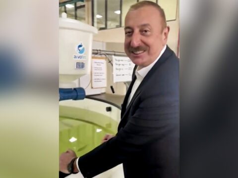 Mehriban Əliyeva Neftçaladan paylaşım etdi – VİDEO