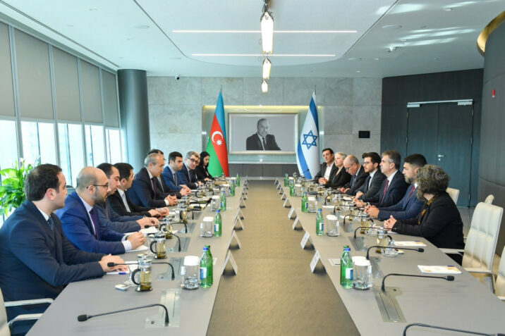 Mikayıl Cabbarov İsrailin XİN başçısı ilə görüşdü