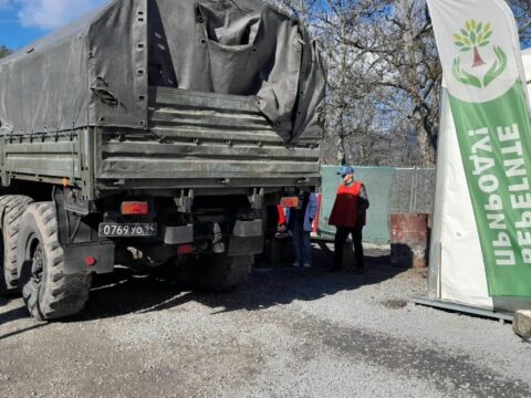 Sülhməramlıların maşınları Laçın yolundan maneəsiz keçiblər