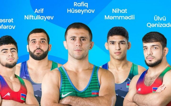 Azərbaycanın üç yunan-Roma güləşçisi yarımfinala yüksəlib
