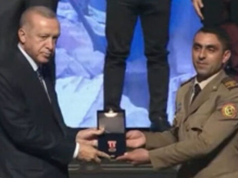 FHN-nin xilasedicisi Türkiyə dövləti tərəfindən təltif olunub