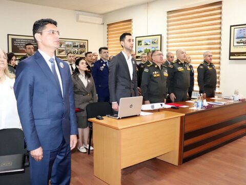 Milli Müdafiə Universitetində Heydər Əliyevin 100 illik yubileyinə həsr olunmuş tədbir keçirilib