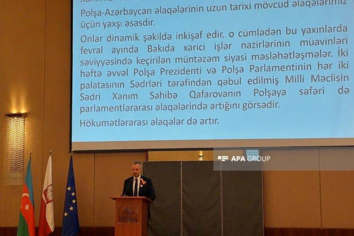 Biz Polşa-Azərbaycan əməkdaşlığının sahələrini genişləndirməyə çalışırıq