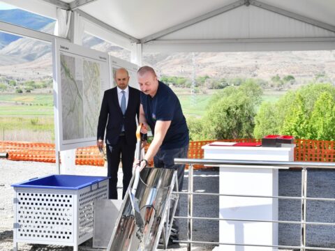 Zəngilan Rayon Mərkəzi Xəstəxananın təməli qoyuldu