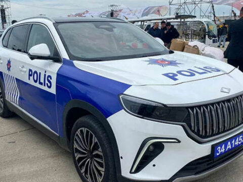 “Togg” ilk dəfə polis maşını kimi görüntüləndi