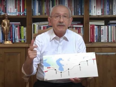 Kılıçdaroğlunun xəritəsi etiraz doğurdu – CHP-dən REAKSİYA