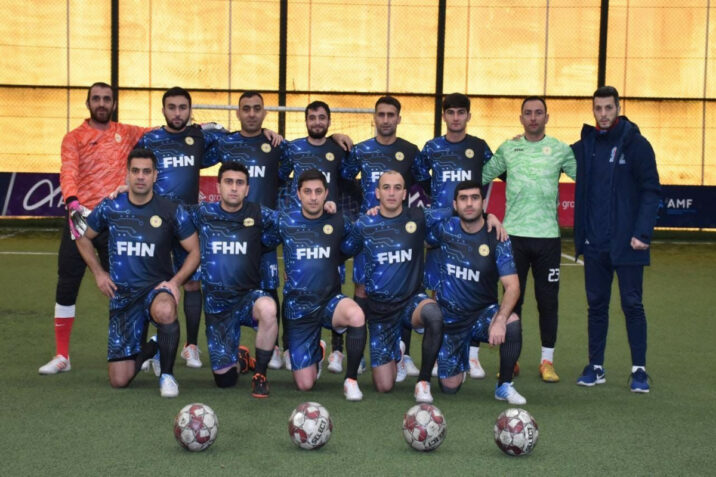 FHN-in komandası Heydər Əliyevin yubileyinə həsr olunmuş futbol çempionatının qalibi olub