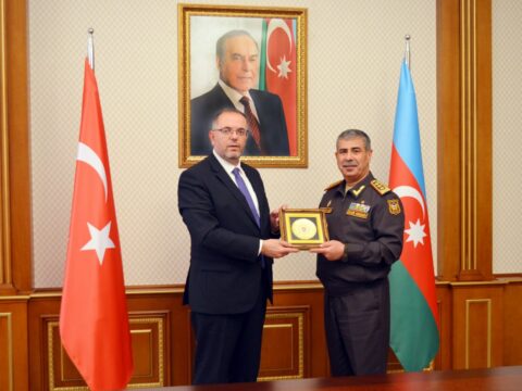 Zakir Həsənov türkiyəli rektorla görüşdü