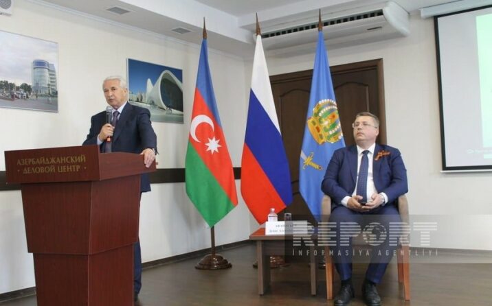“Azərbaycanla Həştərxan vilayəti arasında ticarət dövriyyəsinin artırılması üzərində işləməliyik”