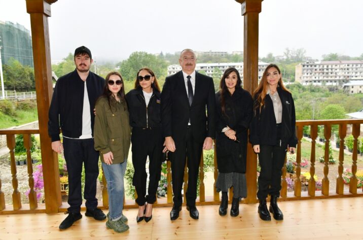 Prezident və ailəsinin Şuşadan FOTOLARI