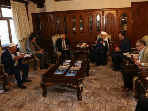 İsveçrənin sülhməramlı təşkilatının nümayəndə heyəti Allahşükür Paşazadə ilə görüşüb