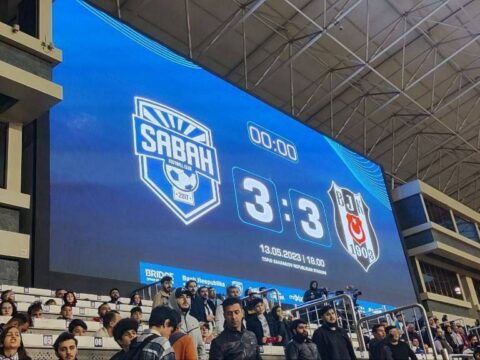 “Beşiktaş” oyunu bərabərə başa çatdı 