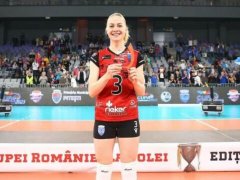 Azərbaycan millisinin voleybolçusu Rumıniya Kubokunun qalibi olub