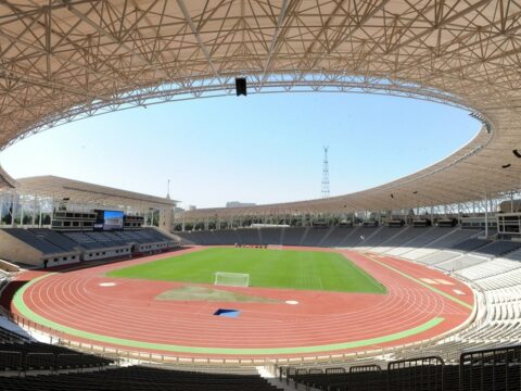 Respublika Stadionunun ot örtüyü yenilənir