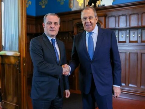 Ceyhun Bayramovun Sergey Lavrovla Moskvada görüşü keçirilib