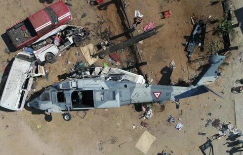 Əfqanıstanda hərbi helikopter qəzaya uğradı
