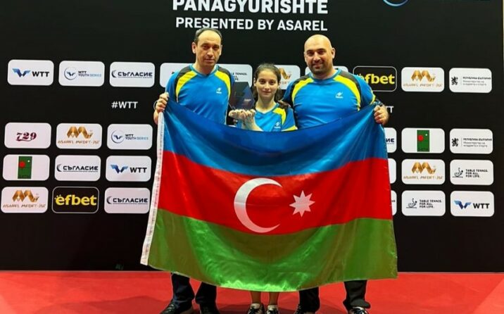 Stolüstü tennisçimiz beynəlxalq yarışda mükafat qazandı