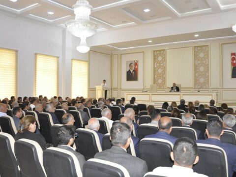 Ağdamda “Azərbaycan Prokurorluğu və Heydər Əliyev” mövzusunda konfrans keçirilib