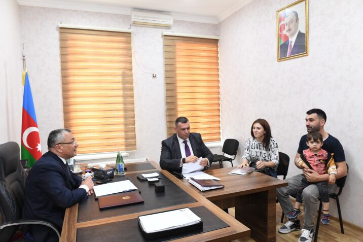 Dövlət Komitəsində vətəndaşların növbəti qəbulu
