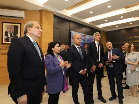 BDU-nun Heydər Əliyev muzeyinin və lektoriyasının əsaslı yenidənqurmadan sonra açılış mərasimləri keçirilib