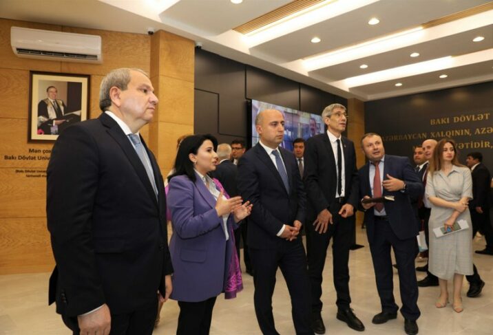 BDU-nun Heydər Əliyev muzeyinin və lektoriyasının əsaslı yenidənqurmadan sonra açılış mərasimləri keçirilib