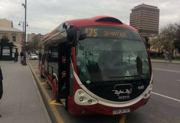 Bakıda 210-dan çox avtobus gecikir 