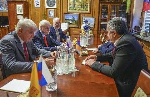 Rusiya deputatı Moskvada “Daşnaksütyun” rəhbərlərini qəbul etdi…-FOTO