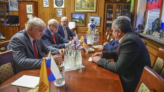 Rusiya deputatı Moskvada “Daşnaksütyun” rəhbərlərini qəbul etdi…-FOTO