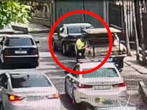 Polisin kompüterini alıb qaçan sürücünün işinə prokurorluq baxacaq