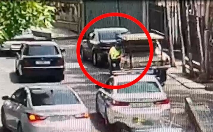 Polisin kompüterini alıb qaçan sürücünün işinə prokurorluq baxacaq